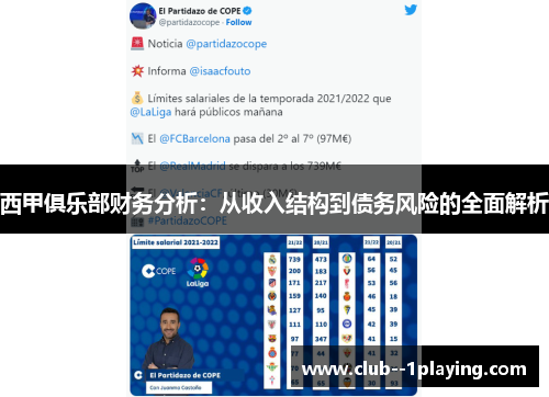 西甲俱乐部财务分析:从收入结构到债务风险的全面解析 西甲俱乐部财务分析:从收入结构到债务风险的全面解析
